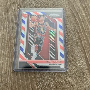 Trae Young Red White Blue Prizm